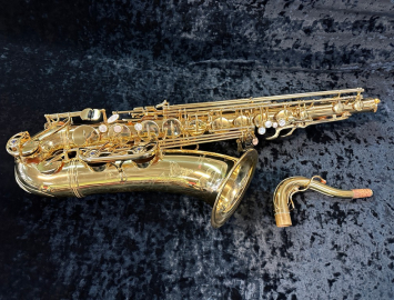 Yanagisawa T-991 Gold Lacquer Tenor Saxophone – Professional Tenor, Serial #00317834
